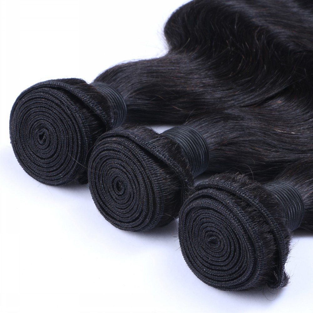 Wholesale price unprocessed brazilian Indian hair weave bundle YL116
